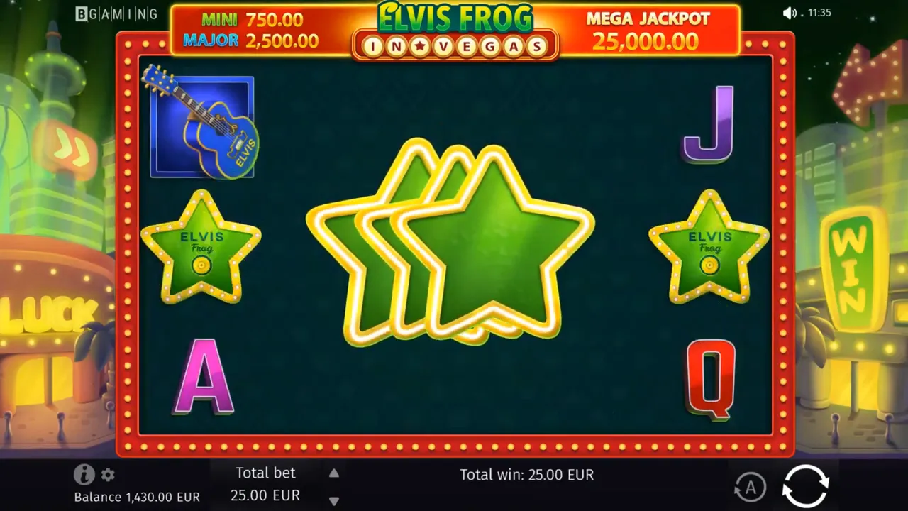 Elvis Frog in Vegas — Los mejores casinos con Neteller
